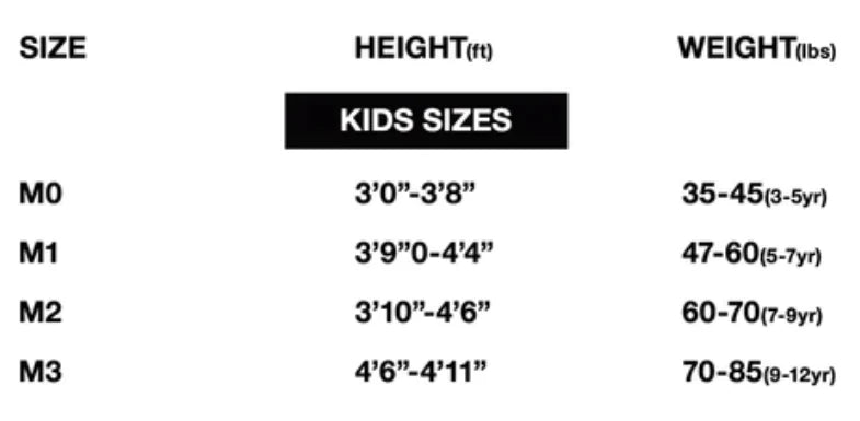 Kids BJJ Gi Shoyoroll Batch 83 Mamba Competitor Jiu Jitsu Uniform