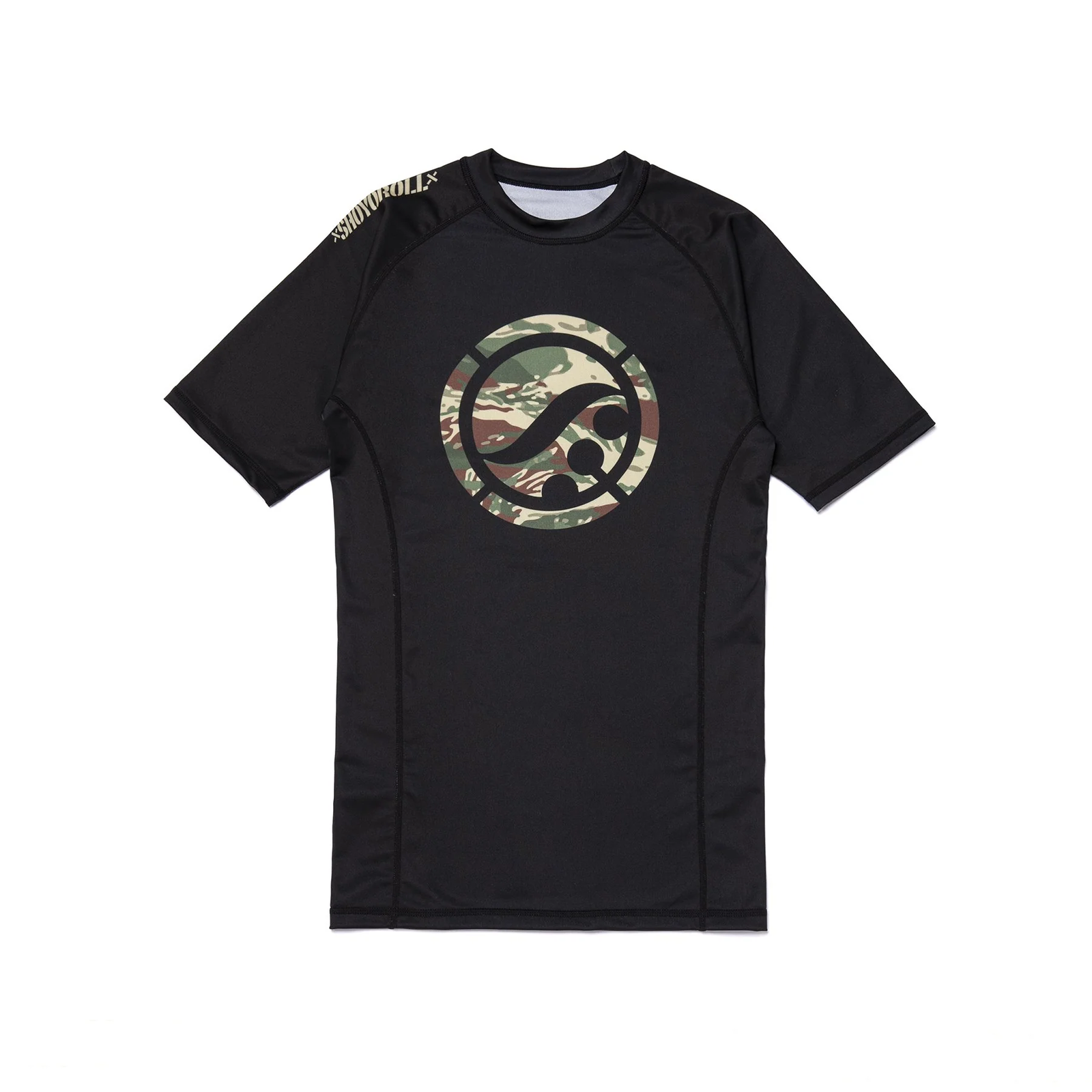 Shoyoroll Training Rash Guard SS (BF20)  Black Camo