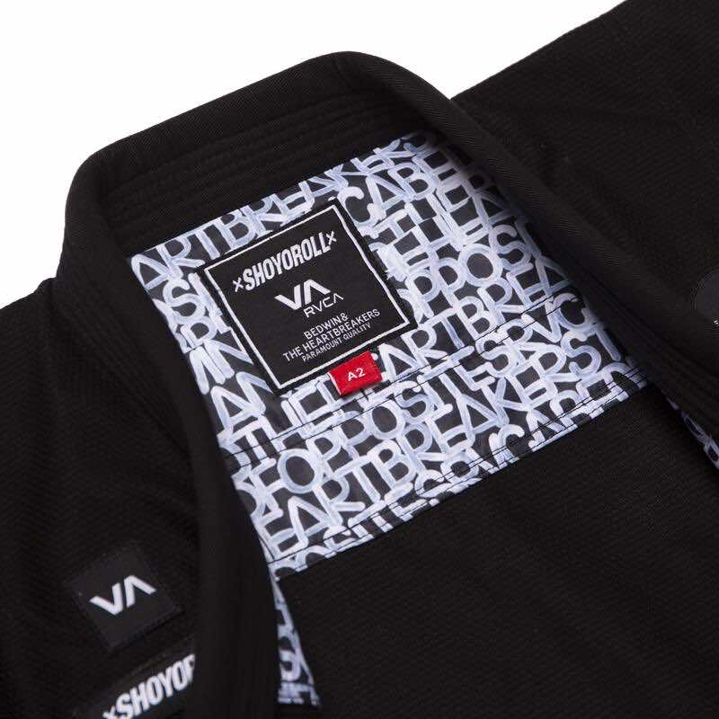 BJJ Gi Shoyoroll Cut RVCA x Heartbreakers Batch 115 kimono Uniform