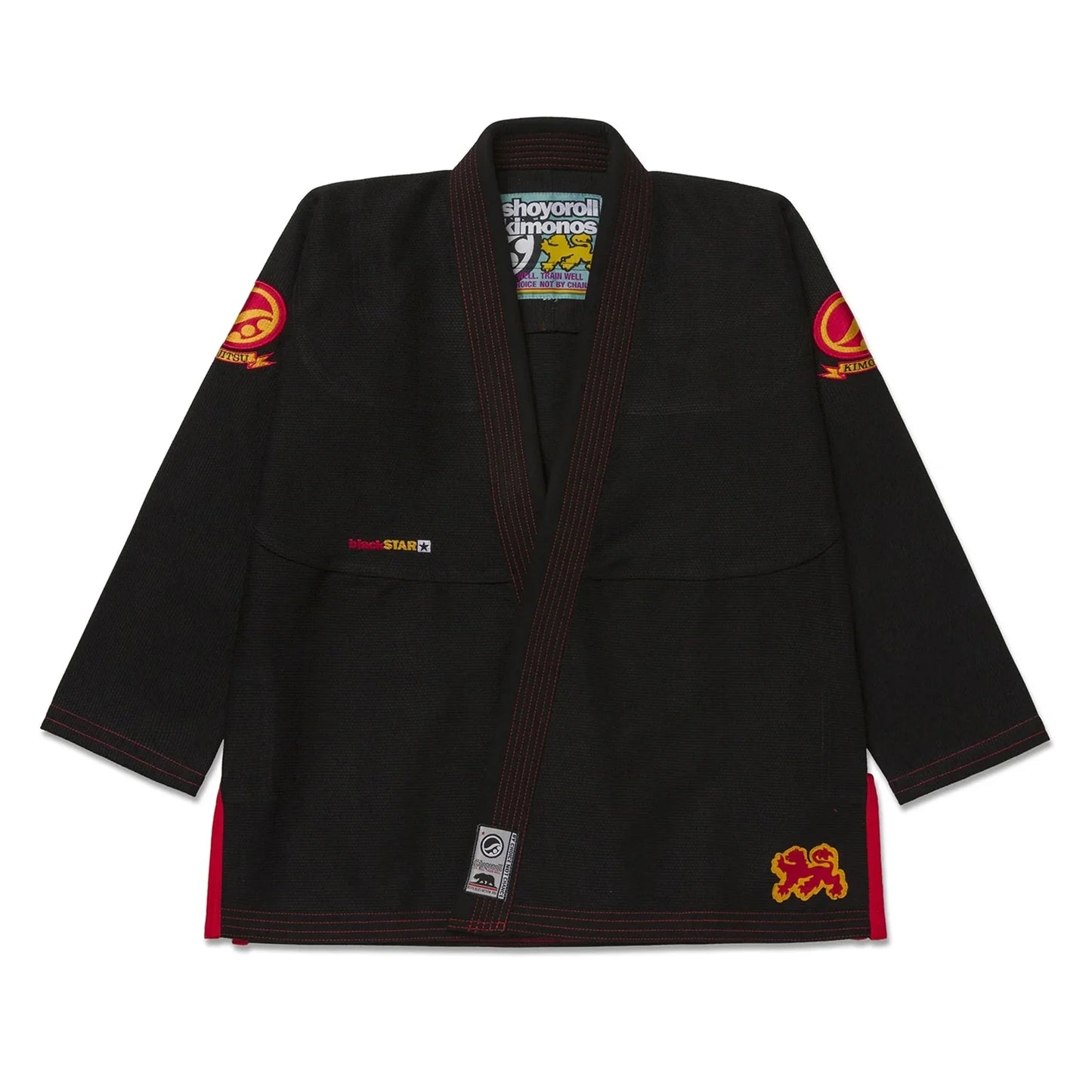 BJJ Gi Shoyoroll Cut Batch 146 BlackSTAR Retro BJJ kimono Uniform