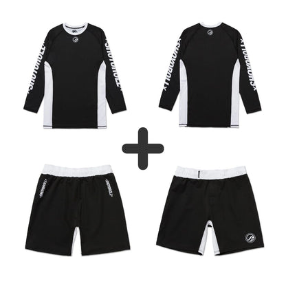Shoyoroll Atlas Competitor Rash guard LS & MMA Shorts set