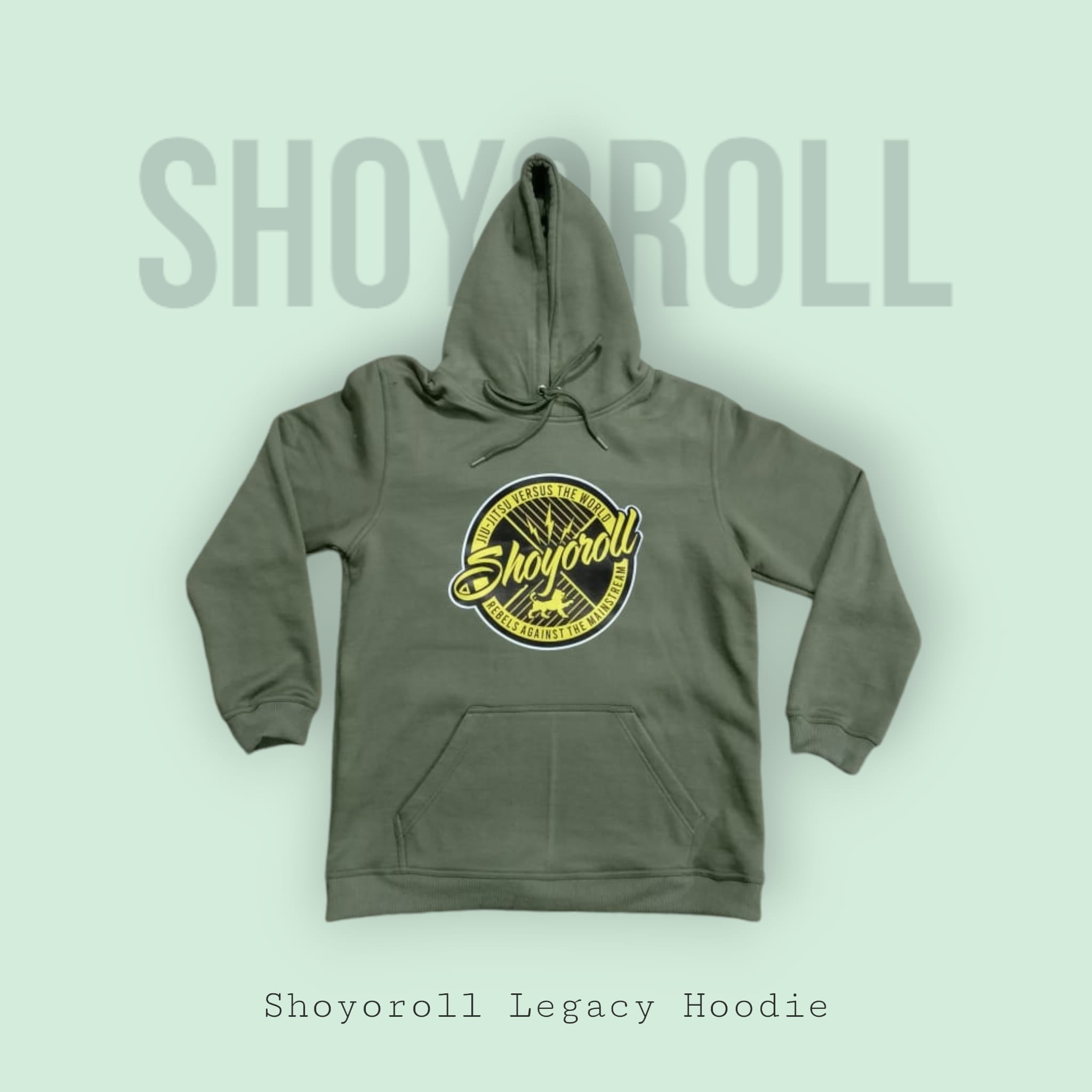 Shoyoroll Legacy Hoodie - Embrace the Roll - Fleece 300 GSM Premium BJJ Apparel