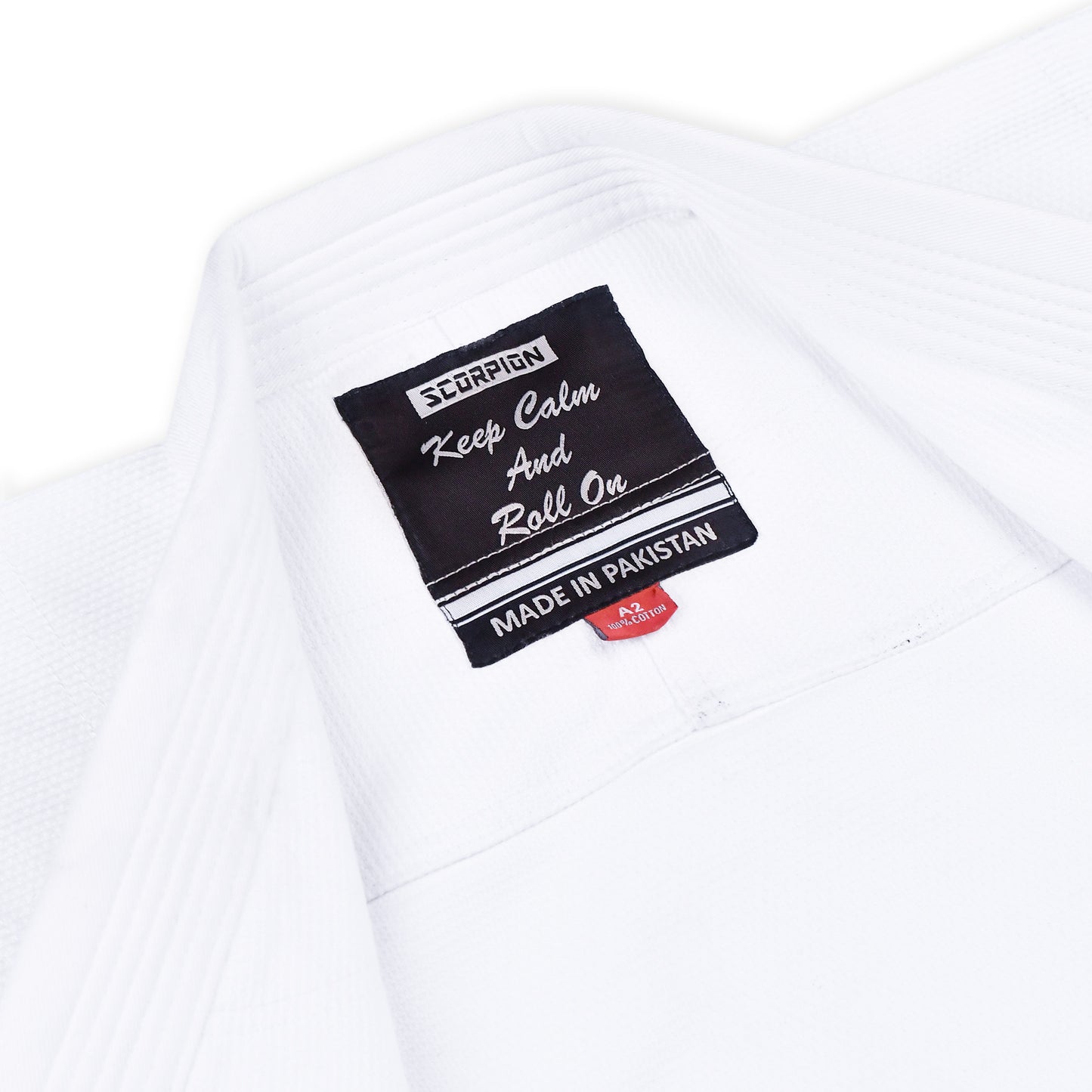 Scorpion Essential 1.0 White Brazilian Jiu Jitsu Mens BJJ Gi