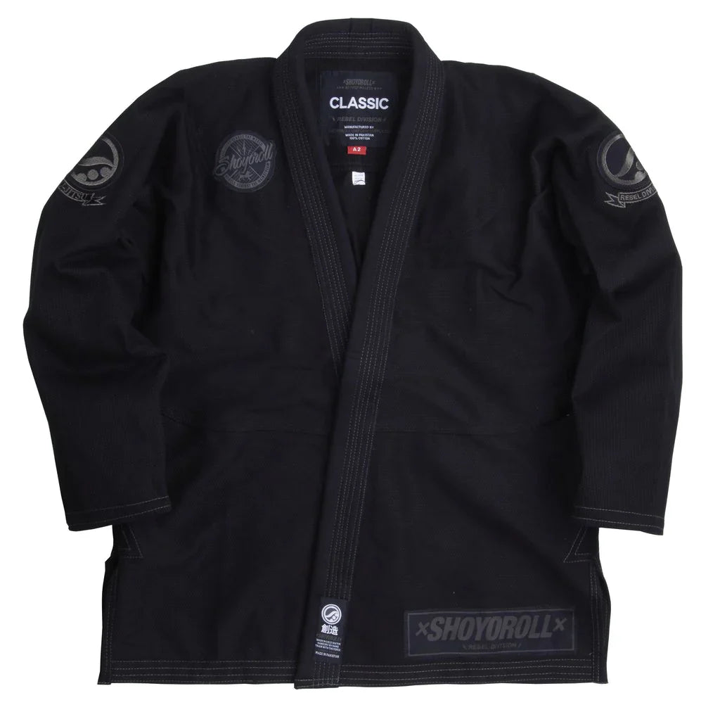 Kids BJJ Gi Shoyoroll Cut Batch 51 REBEL Japan BJJ Uniform