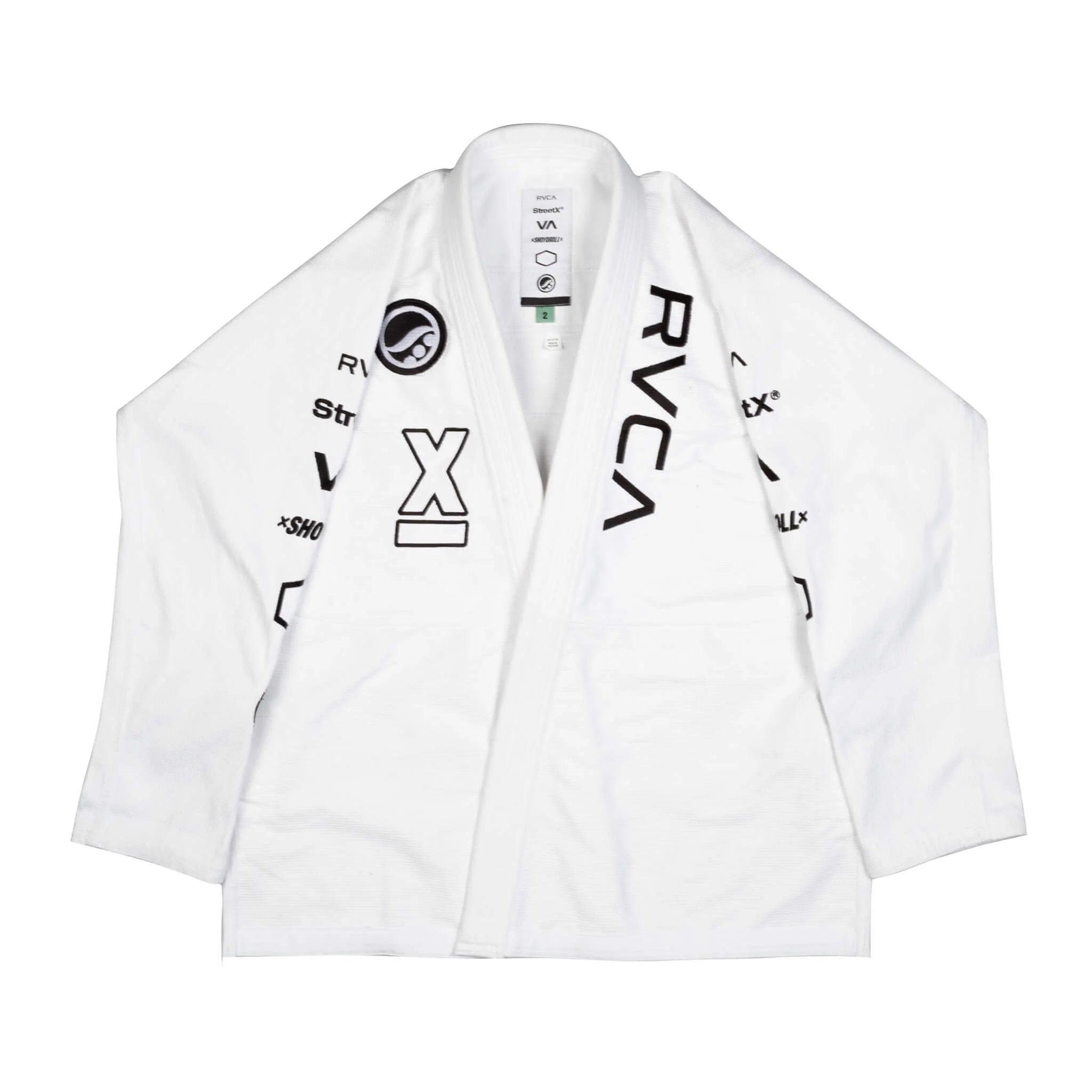 BJJ Gi Shoyoroll Cut RVCA x StreetX BJJ kimono Uniform