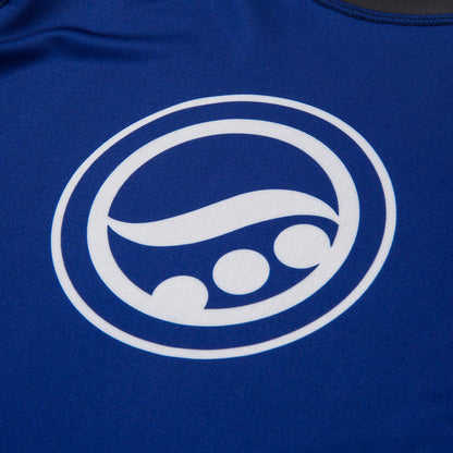 Shoyoroll 2022 Rashguard Classé Manches Courtes Bleu