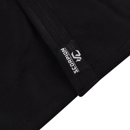 Scorpion Essential 1.0 Black Brazilian Jiu Jitsu Mens BJJ Gi