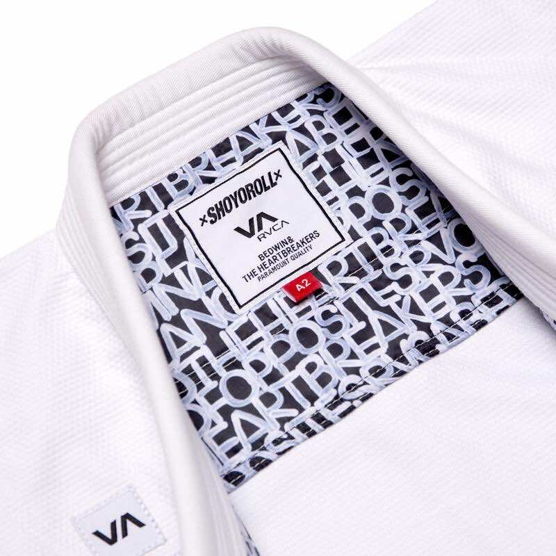 BJJ Gi Shoyoroll Cut RVCA x Heartbreakers Batch 115 kimono Uniform